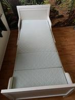 Wit meegroeibed IKEA Sundvik; peuterbed, kinderbed, Ophalen, Gebruikt, 70 tot 85 cm, Minder dan 140 cm