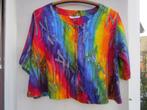 Mooi gekleurde blouse NORMAN CRAZY mt 46, Kleding | Dames, Verzenden, Zo goed als nieuw, Maat 46/48 (XL) of groter, Overige kleuren
