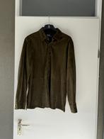 Suede heren overhemd Ralph Lauren, Kleding | Heren, Overhemden, Ophalen, Ralph Lauren, Zo goed als nieuw, Halswijdte 43/44 (XL)