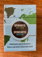 Openhartig wereldwijd - ontdek jullie culturen én elkaar!, Vijf spelers of meer, Ophalen of Verzenden, Nieuw, Open up!