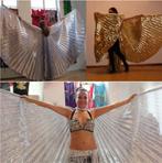 Isiswings angel wings glanzend GOUD of ZILVER Gay Pride XL, Nieuw, Carnaval, Maat 42/44 (L), Ophalen of Verzenden