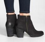 Steve Madden Black Ankle Boots Zwarte Enkel Laarzen mt 40, Lage of Enkellaarzen, Ophalen of Verzenden, Steve Madden, Zo goed als nieuw