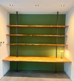 Prachtige massiefhouten schaaldelen, Doe-het-zelf en Verbouw, Hout en Planken, 25 tot 50 mm, Ophalen of Verzenden, Zo goed als nieuw