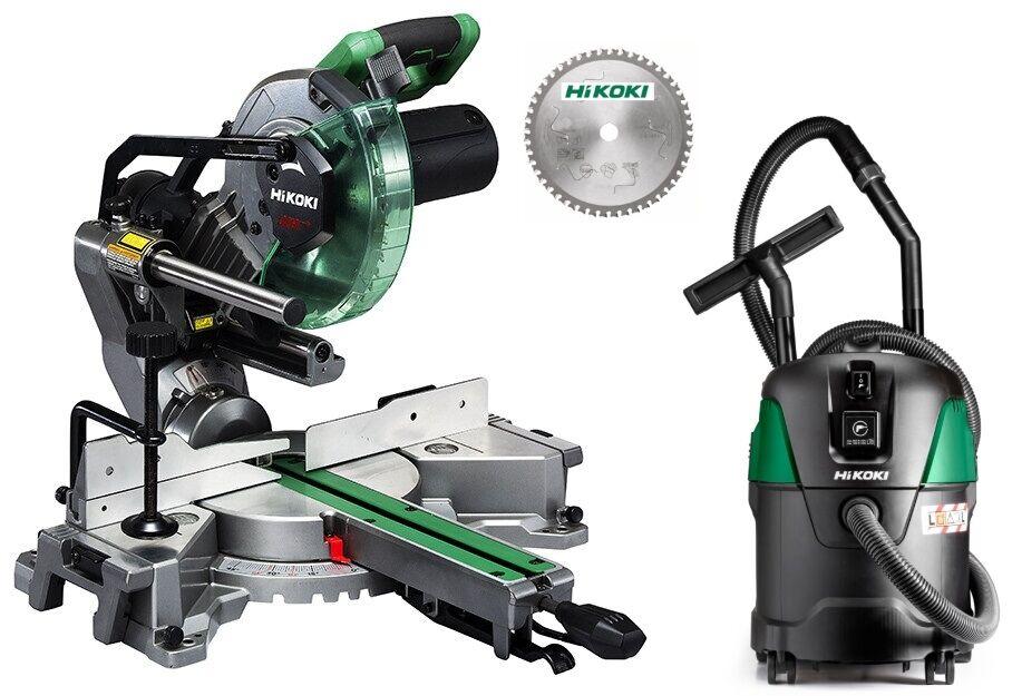 Hikoki Afkortzaag voor Laminaat & Aluminium | Inclusief, Niet ingevuld, Niet ingevuld, Niet ingevuld
