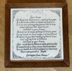 Wandtegeltje, Ophalen of Verzenden, Gebruikt