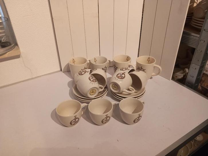 Jet servies Going for a sail, Huis en Inrichting, Keuken | Servies, Zo goed als nieuw, Kop(pen) en/of Schotel(s), Overige stijlen