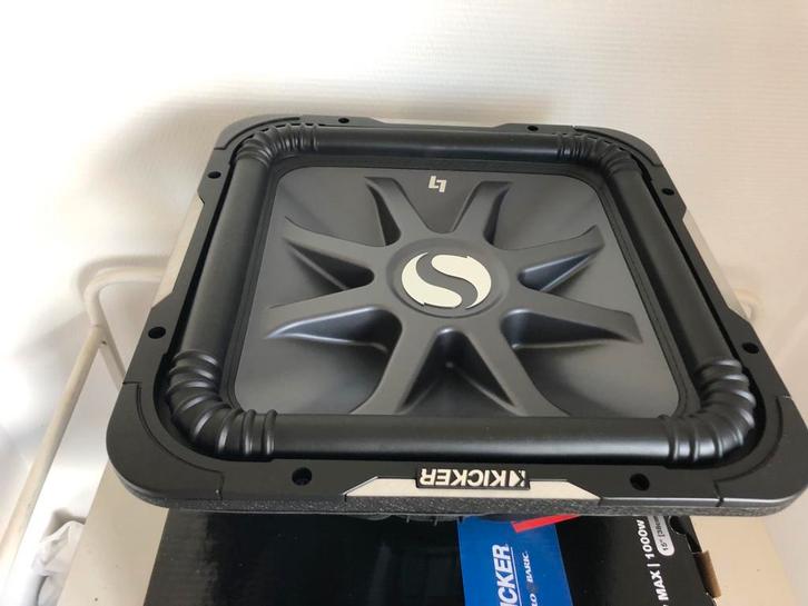 Kicker L7 Solo Baric 15" Subwoofer nieuw, Auto diversen, Autospeakers, Zo goed als nieuw, Ophalen of Verzenden