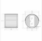 SAUNA BARREL HELEMAAL COMPLEET DIRECT LEVERBAAR OP = OP! 🚚, Sport en Fitness, Sauna, ., Fins of Traditioneel, Ophalen of Verzenden