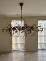 Zeer fraaie hanglamp, Ophalen, Bronskleurig, Zo goed als nieuw, Metaal
