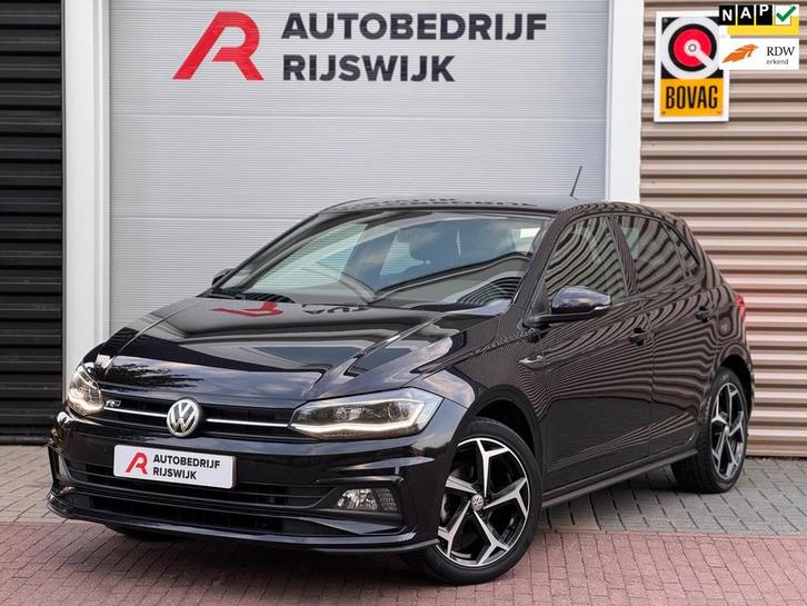 Volkswagen Polo 1.0 TSI R-Line Xenon/AppleCar/Beats, Auto's, Volkswagen, Bedrijf, Te koop, Polo, ABS, Adaptive Cruise Control