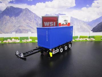 Wsi 04-2122 & 03-1010 Container 20FT & Container Chassis  beschikbaar voor biedingen