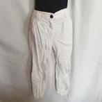 Grappige witte broek. Mt 36. Merk Bershka, Kleding | Dames, Broeken en Pantalons, ., Wit, Ophalen of Verzenden, Zo goed als nieuw