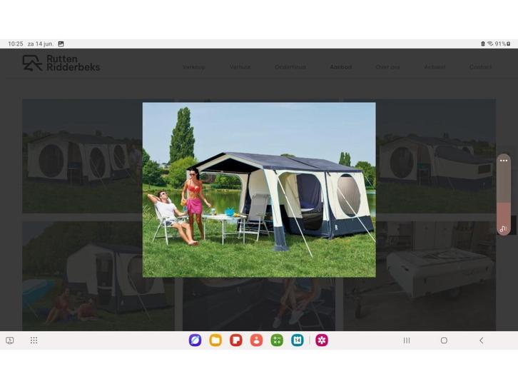 Raclet Solena (1004494), Caravans en Kamperen, Vouwwagens, Raclet, tot en met 2