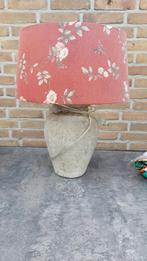 Tafellamp, Huis en Inrichting, Lampen | Tafellampen, Ophalen, Stof, Minder dan 50 cm, Landelijk