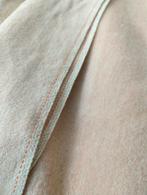 Vintage wollen deken licht roze ca 220 x 150 cm, Gebruikt, Ophalen of Verzenden