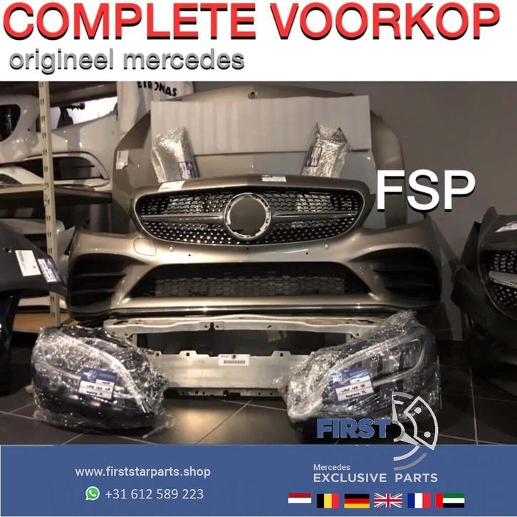 W205 C205 FACELIFT C43 AMG VOORKOP Mercedes C Klasse FRONT 2, Auto-onderdelen, Carrosserie en Plaatwerk, Bumper, Mercedes-Benz
