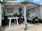 caravan, met voortent en eventueel seizoensplek, Vast bed, Uitbouw voortent, Tot en met 3, Particulier