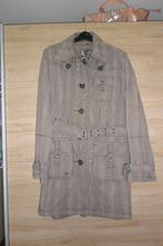 Geruite lange winterjas van cecil in maat M, Kleding | Dames, Jassen | Winter, Maat 38/40 (M), Bruin, Ophalen of Verzenden, Zo goed als nieuw