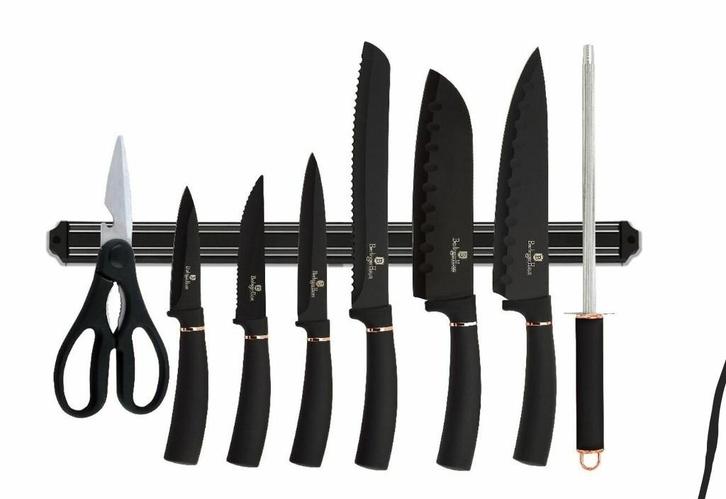 9-delige messenset van Berlinger Haus [NIEUW], Huis en Inrichting, Keuken | Bestek, Nieuw, Rvs of Chroom, Ophalen of Verzenden