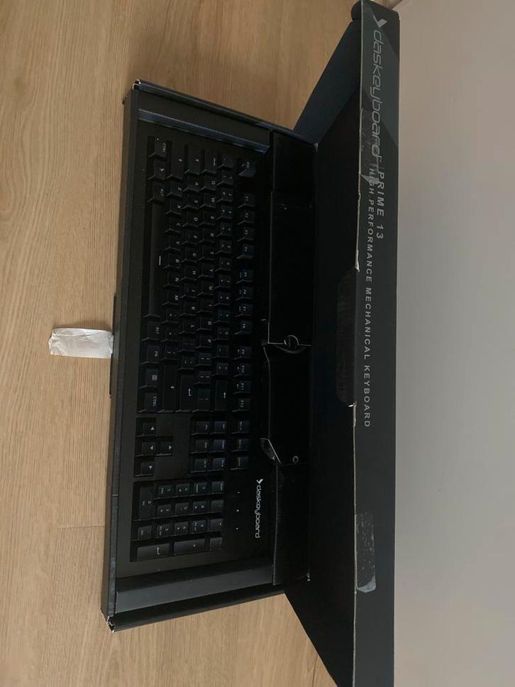 Das Keyboard Prime 13 - Mechanisch Toetsenbord, Computers en Software, Toetsenborden, Zo goed als nieuw, Qwerty, Bedraad, Gaming toetsenbord