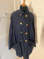 Louis Féraud vintage satijnen donkerblauw dames jasje, Kleding | Dames, Blauw, Maat 42/44 (L), Ophalen of Verzenden, Jasje
