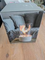 Leeff Bio-ethanol Sfeerbrander - Nieuw in Doos, Ophalen, Overige materialen, Nieuw, Grijs