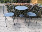 Bistro set metaal, Ophalen, Gebruikt, Overige materialen, 2 zitplaatsen