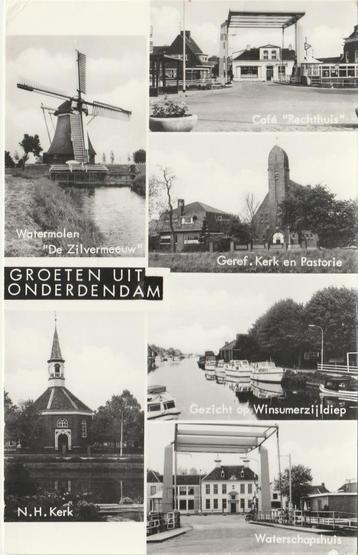 ONDERDENDAM Molen Kerken Bruggen Haven Groeten beschikbaar voor biedingen