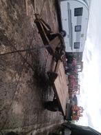 platte wagen 4,5M dek totaal 6M lang 2M breed, Ophalen
