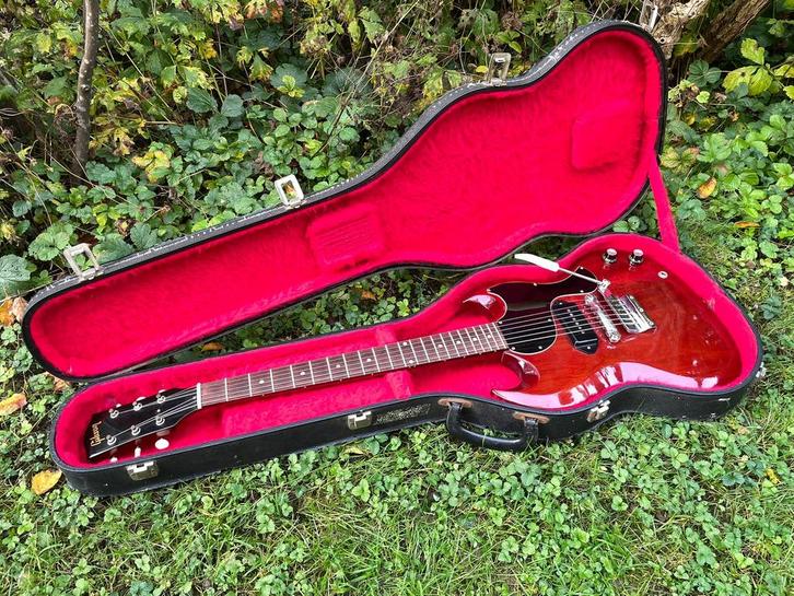 1965 Gibson SG Junior, Muziek en Instrumenten, Snaarinstrumenten | Gitaren | Elektrisch, Zo goed als nieuw, Solid body, Gibson