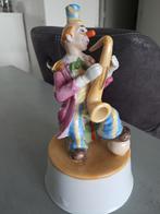 Speeldoos Clown met Saxofoon, Ophalen of Verzenden