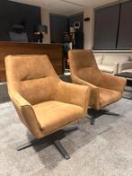 Fauteuil Nilesto - taupe, Huis en Inrichting, Stoelen, Ophalen, Twee, Bruin, Zo goed als nieuw