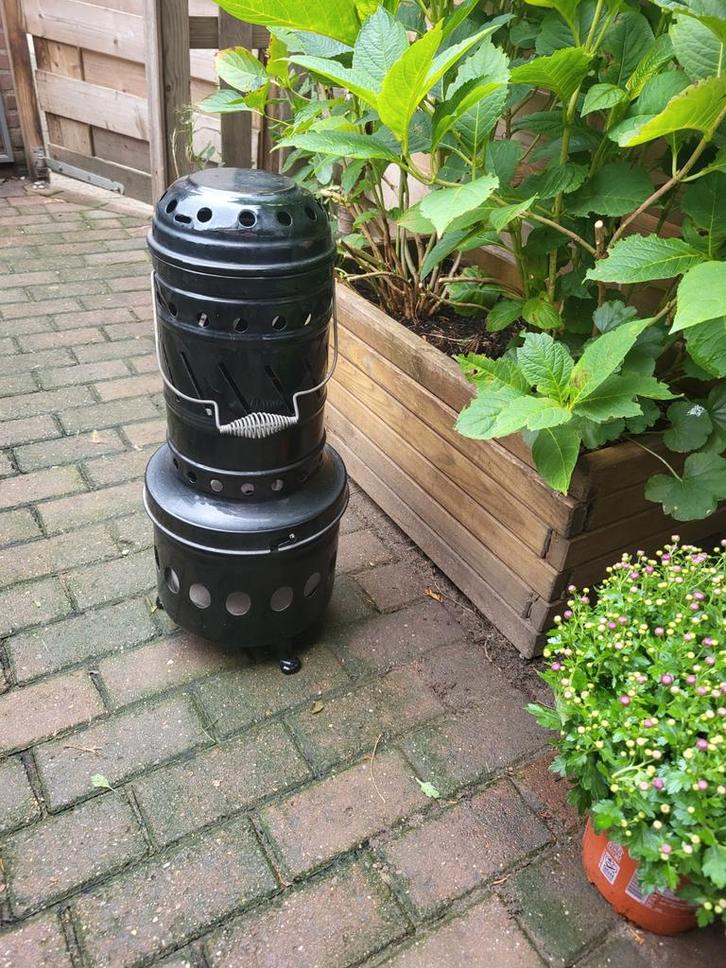 Mooie Zwarte Petroleum Kachel - 65cm, Tuin en Terras, Tuinhaarden, Ophalen of Verzenden