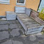 Gratis Tuinbank en Tafeltje Ophalen, Gebruikt, Bank, Tuinset, Hout