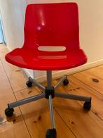 Rode Ikea bureaustoel - Prima staat!, Ophalen, Zo goed als nieuw, Rood, Bureaustoel