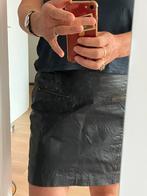 Leren rokje expresso, Ophalen of Verzenden, Zo goed als nieuw, Maat 42/44 (L), Bruin