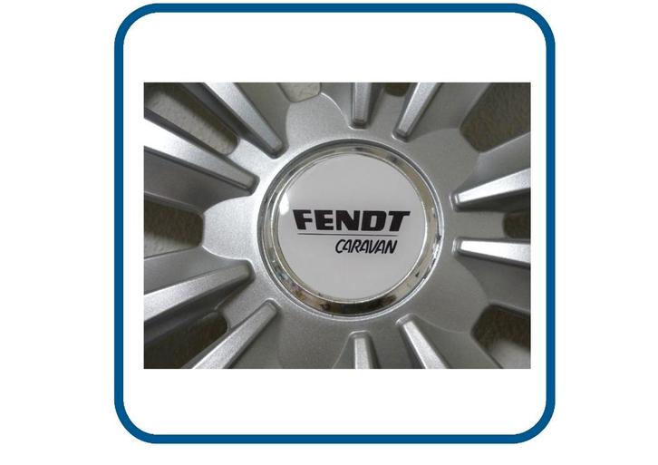 Fendt caravan doming naafstickers caravan en 3D, Epoxy, Verzamelen, Stickers, Nieuw, Overige typen, Verzenden