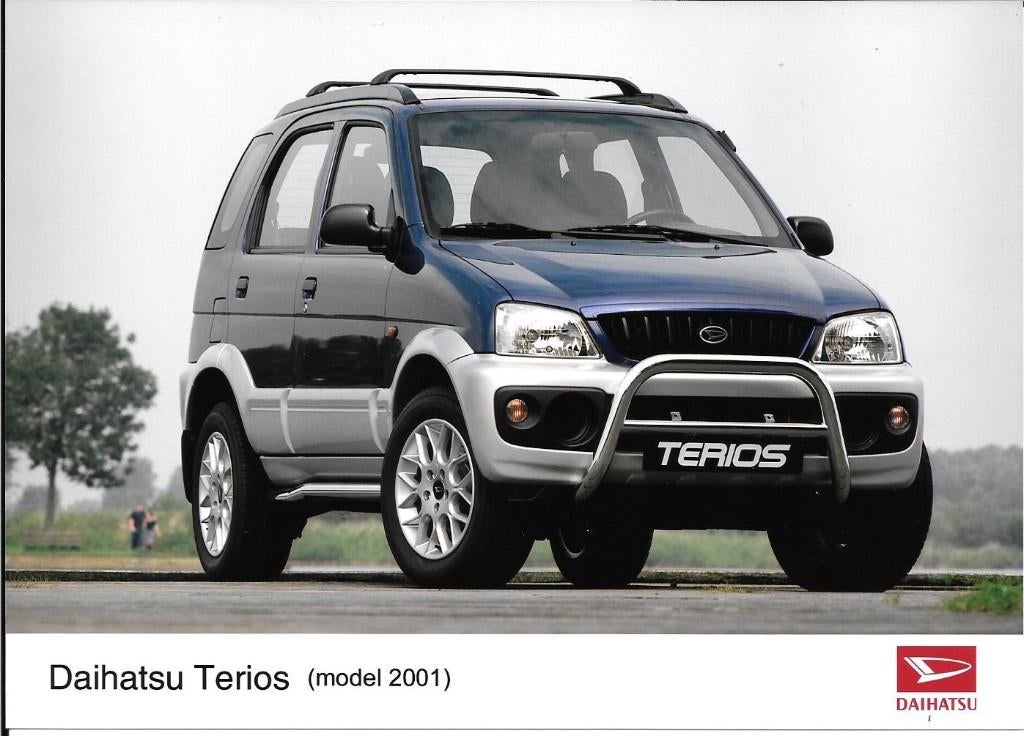 5 persfoto's Daihatsu Terios, 2001, Ophalen of Verzenden, Nieuw, Overige merken