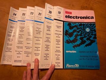 ‘Radio elektronica’ tijdschriften uit 1970 en 1971 beschikbaar voor biedingen