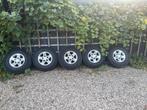 Landrover Defender Velgen met Banden 235/85R16 (5x), Auto-onderdelen, Ophalen, Gebruikt, 16 inch, Banden en Velgen
