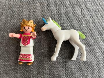 Playmobil prinses met eenhoorn beschikbaar voor biedingen