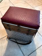 Vintage viskoffer + inhoud, Ophalen, Gebruikt, Koffer of Tas