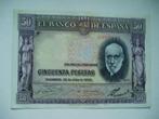 766. Spanje, 50 pesetas 1935 Ramon y Cajal., Verzenden, Overige landen, Los biljet