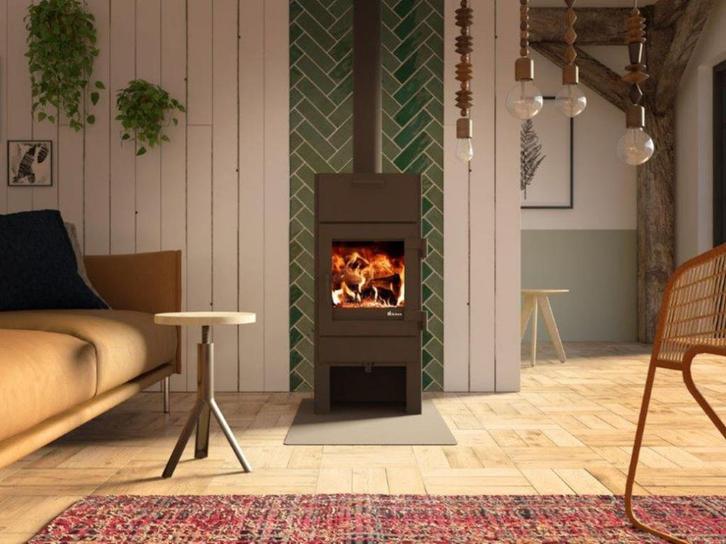 Dik Geurts Lars 1000 showroommodel houtkachel, Huis en Inrichting, Kachels, Zo goed als nieuw, Vrijstaand, Houtkachel, Hout, Ophalen
