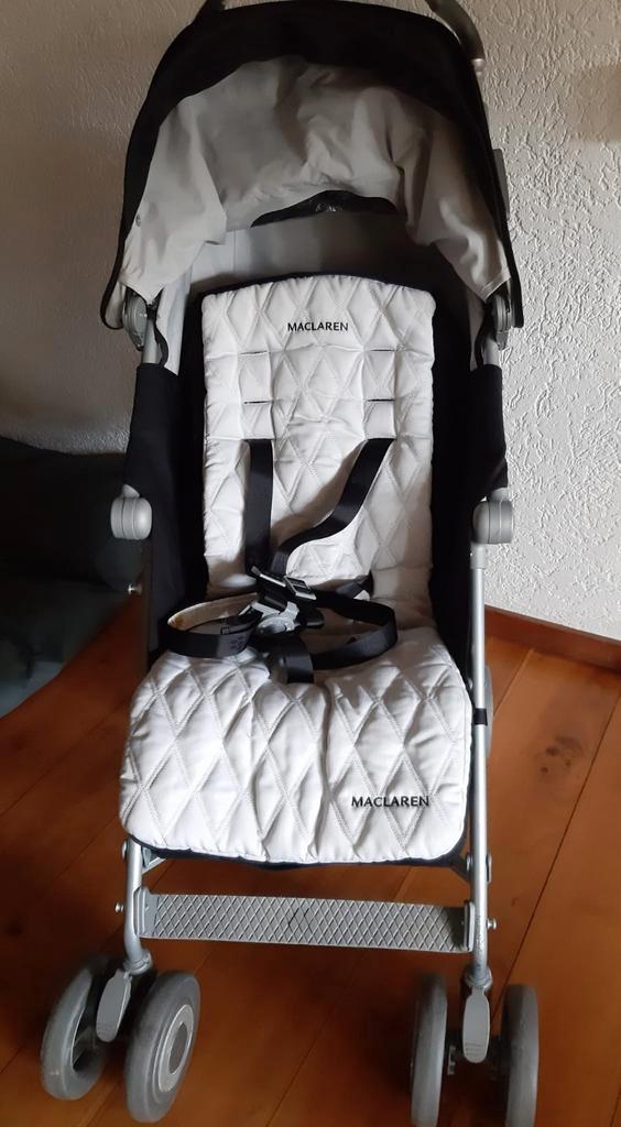 Maclaren techno xlr Buggy 4W suspension, Kinderen en Baby's, Kinderwagens en Combinaties, Zo goed als nieuw, Overige merken, Verstelbare duwstang