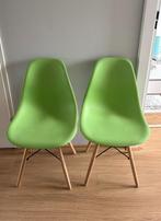 Kuipstoelen 2x, Ophalen, Gebruikt, Wit, Kunststof