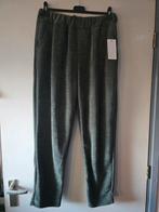 Nieuw rib broek 42 44 46 groen, Kleding | Dames, Broeken en Pantalons, Maat 42/44 (L), Nieuw, Ophalen of Verzenden, Lang