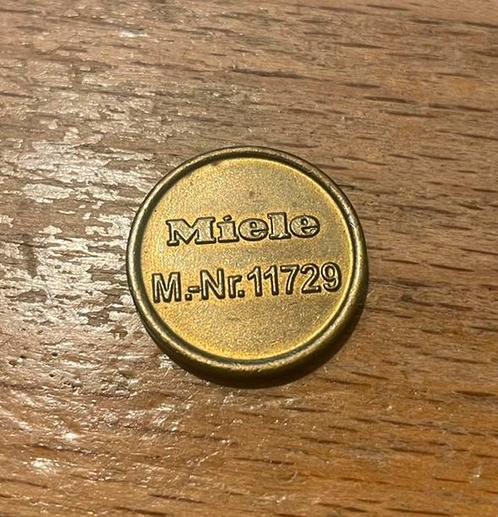 Wasserette muntjes Miele 17 mm   25 stuks, Caravans en Kamperen, Kampeeraccessoires, Nieuw, Verzenden