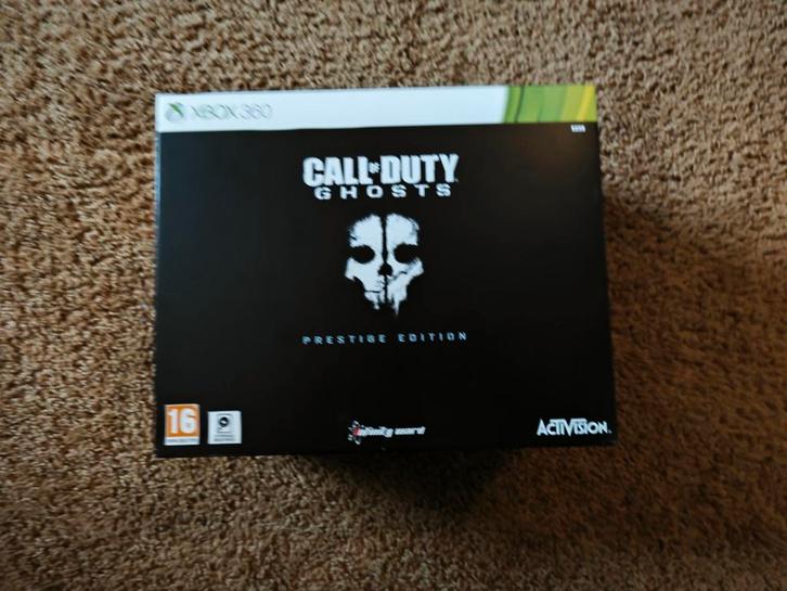 Call of Duty Ghosts Prestige Edition Xbox 360, Spelcomputers en Games, Games | Xbox 360, Gebruikt, Shooter, 3 spelers of meer
