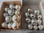 Vintage kerstballen + 2 gekleurde pieken, Diversen, Kerst, Ophalen, Gebruikt